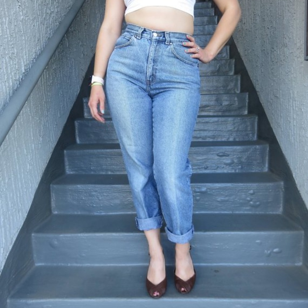 Levis High Waist Pants Jeans Strauss & Co